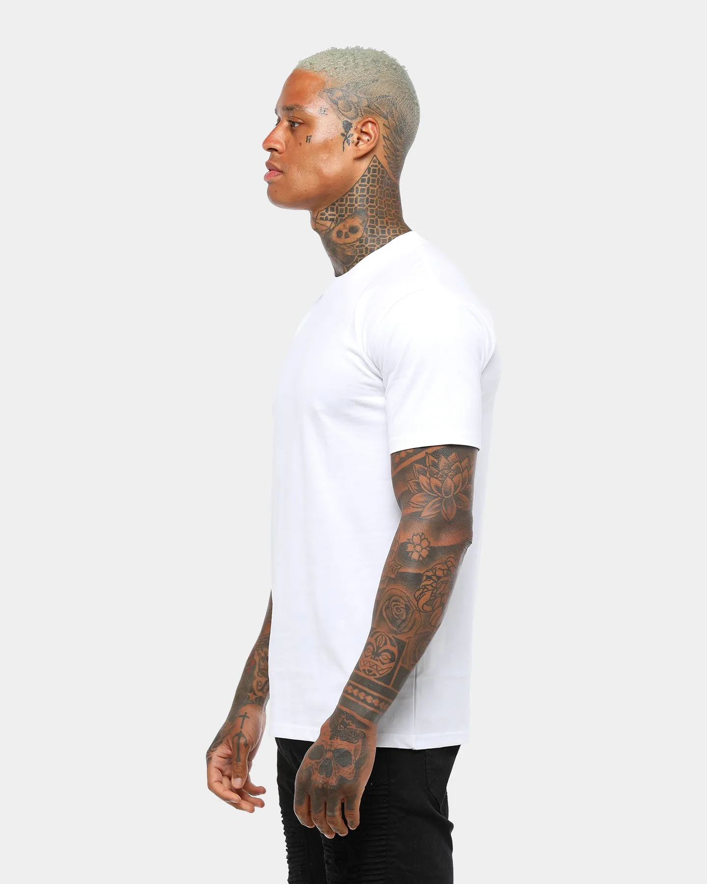 Set In Sleeve Trendy Comfort Fit AS Colour Classic T-Shirt White