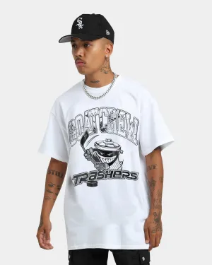 Goat Crew Trashers Vintage T-Shirt White Trendy Fashion Travel Ready
