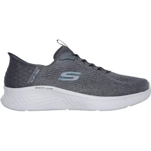 Skechers Mens Skech-Lite Pro Primebase Trainers Charcoal/Blue Pack Safe