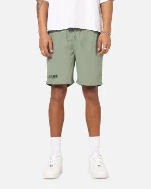Carre Motion Beach Shorts Khaki Eye-catching Design Breathable Design