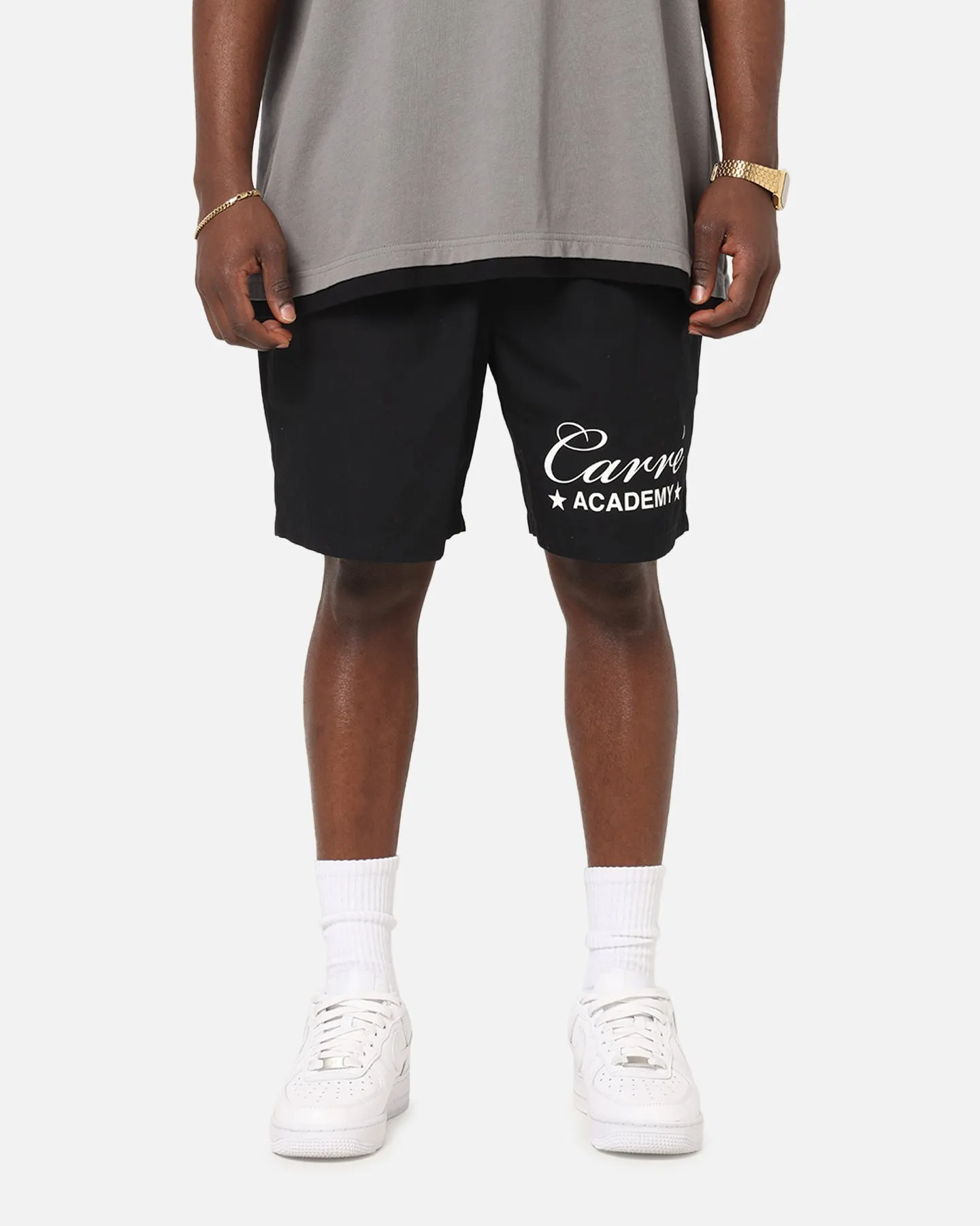 Fit Freedom Tailored Design Carre Star Academy Beach Shorts Black