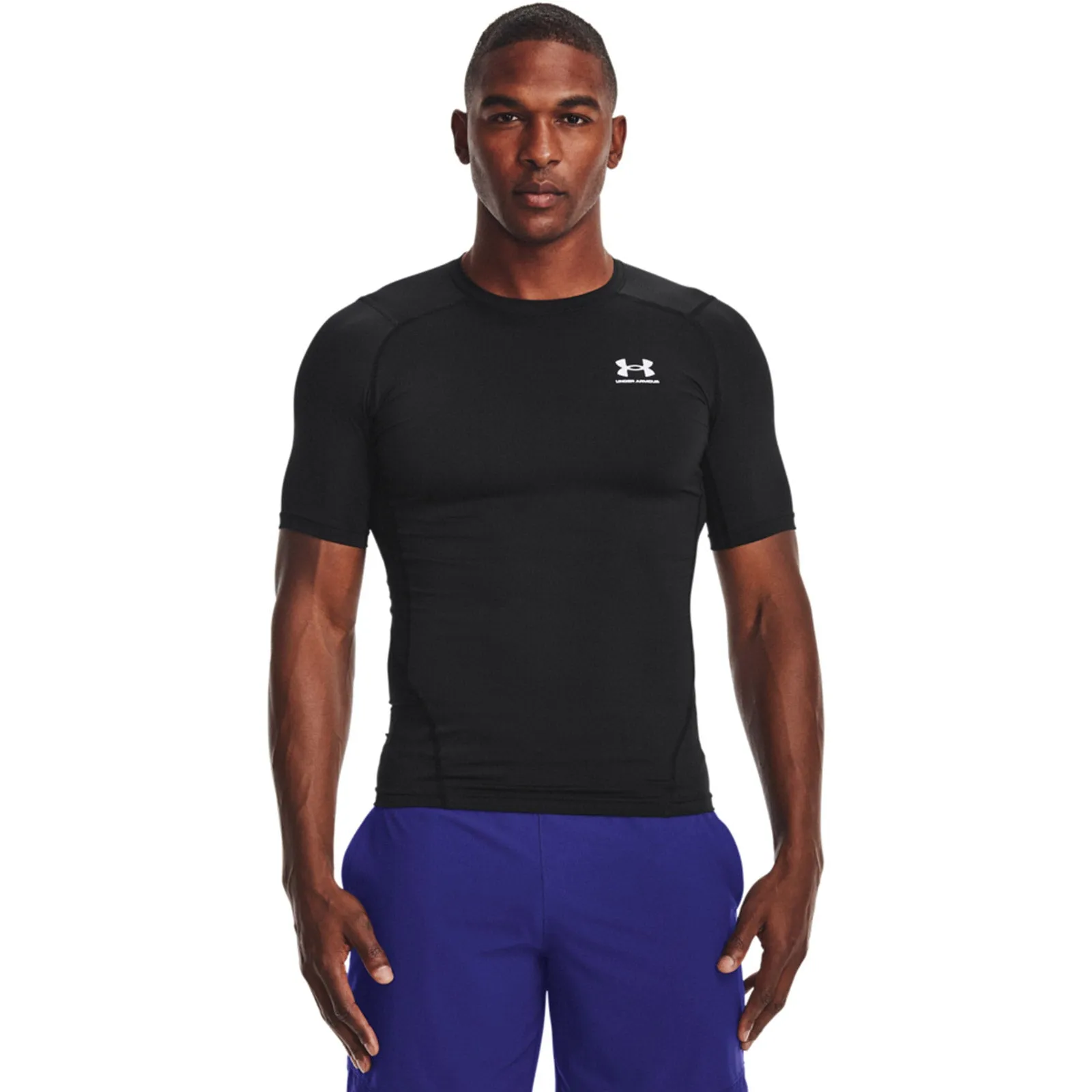 Under Armour Men's Heat Gear Armour Compression SS T-Shirt Surf Mood
