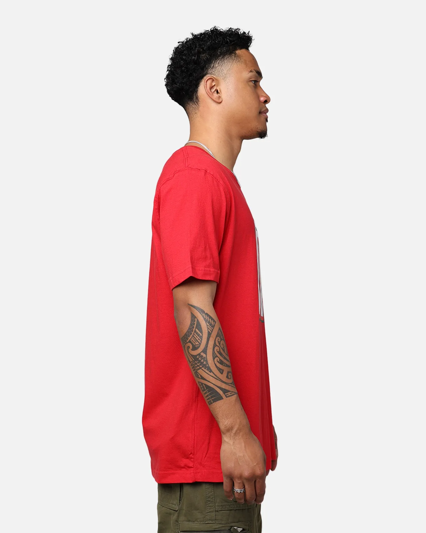 Minimalist Aesthetic Quality Comfort New Era Mexico National Baseball Team World Baseball Classic T-Shirt Scarlet
