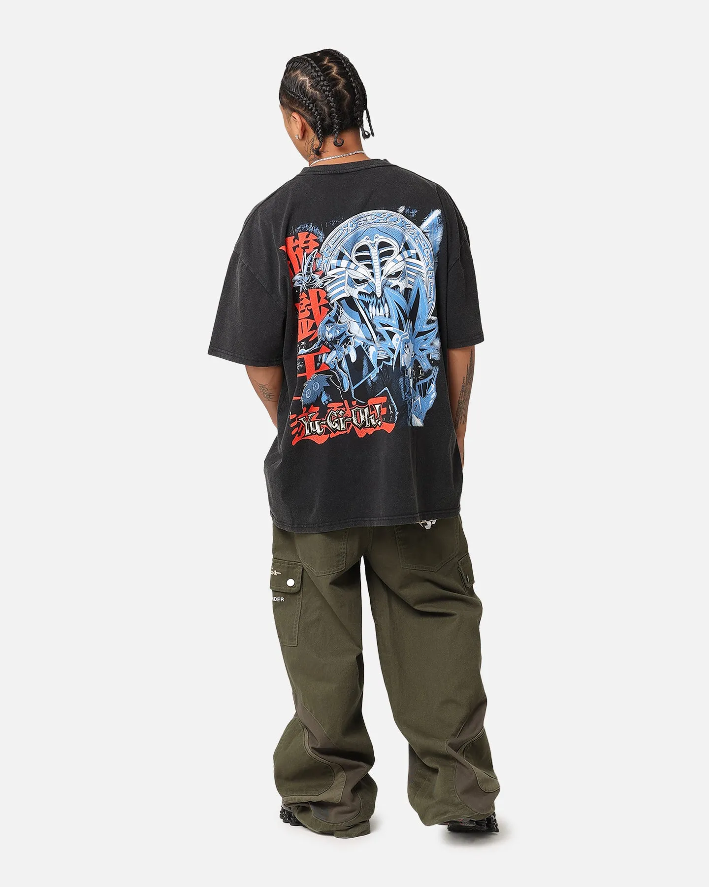 Goat Crew X Yu-Gi-Oh! Yami Yugi Heavy T-Shirt Vintage Black Regular Fit