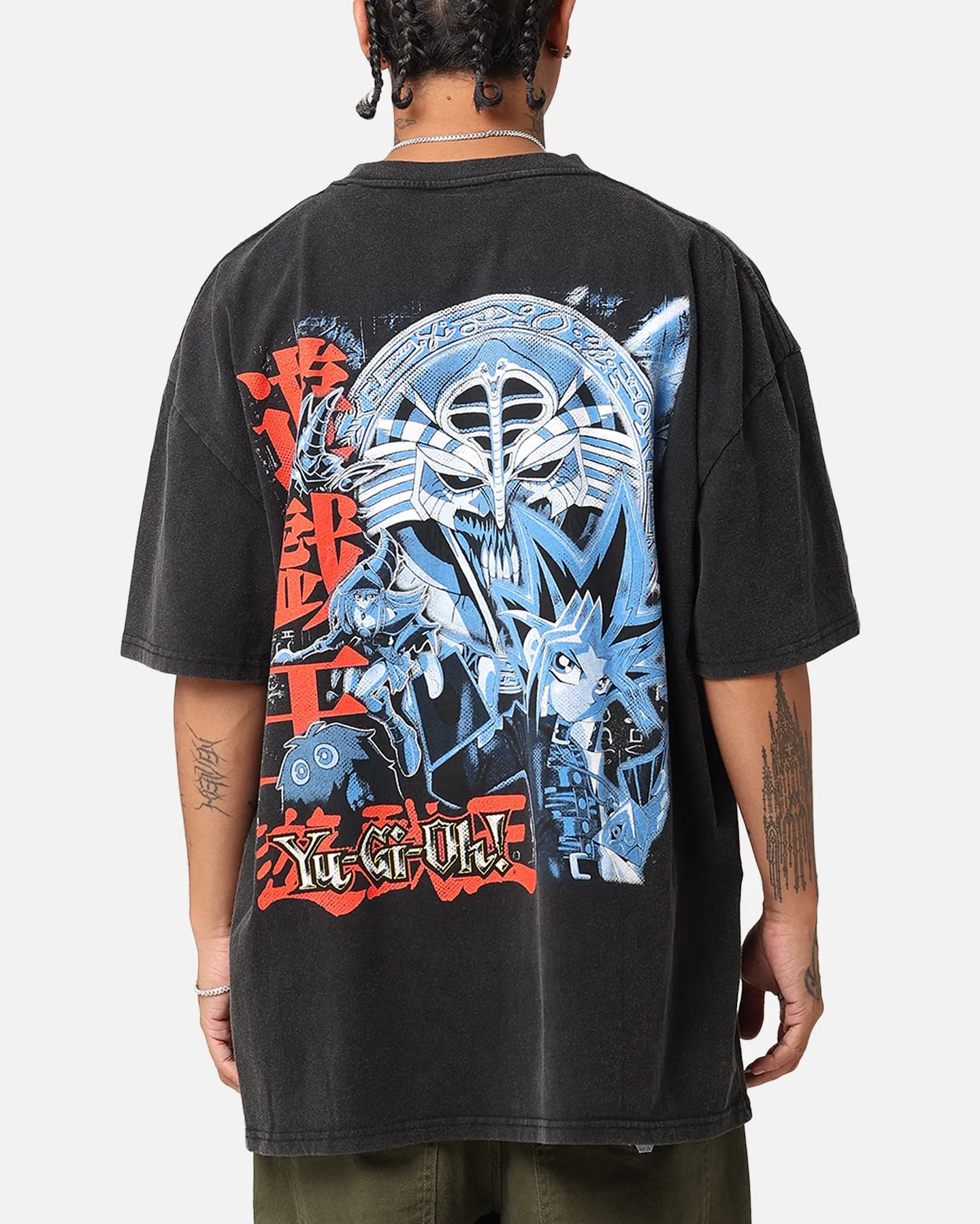 Goat Crew X Yu-Gi-Oh! Yami Yugi Heavy T-Shirt Vintage Black Everyday Essential
