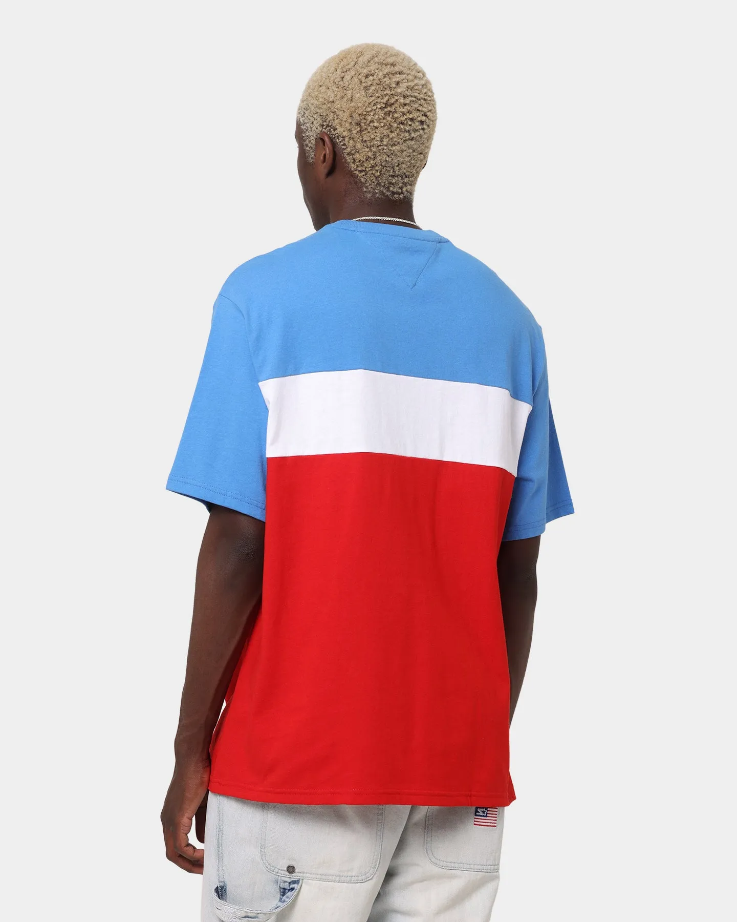 Tommy Jeans TJM Archive T-Shirt Deep Crimson right size Outdoor Ready