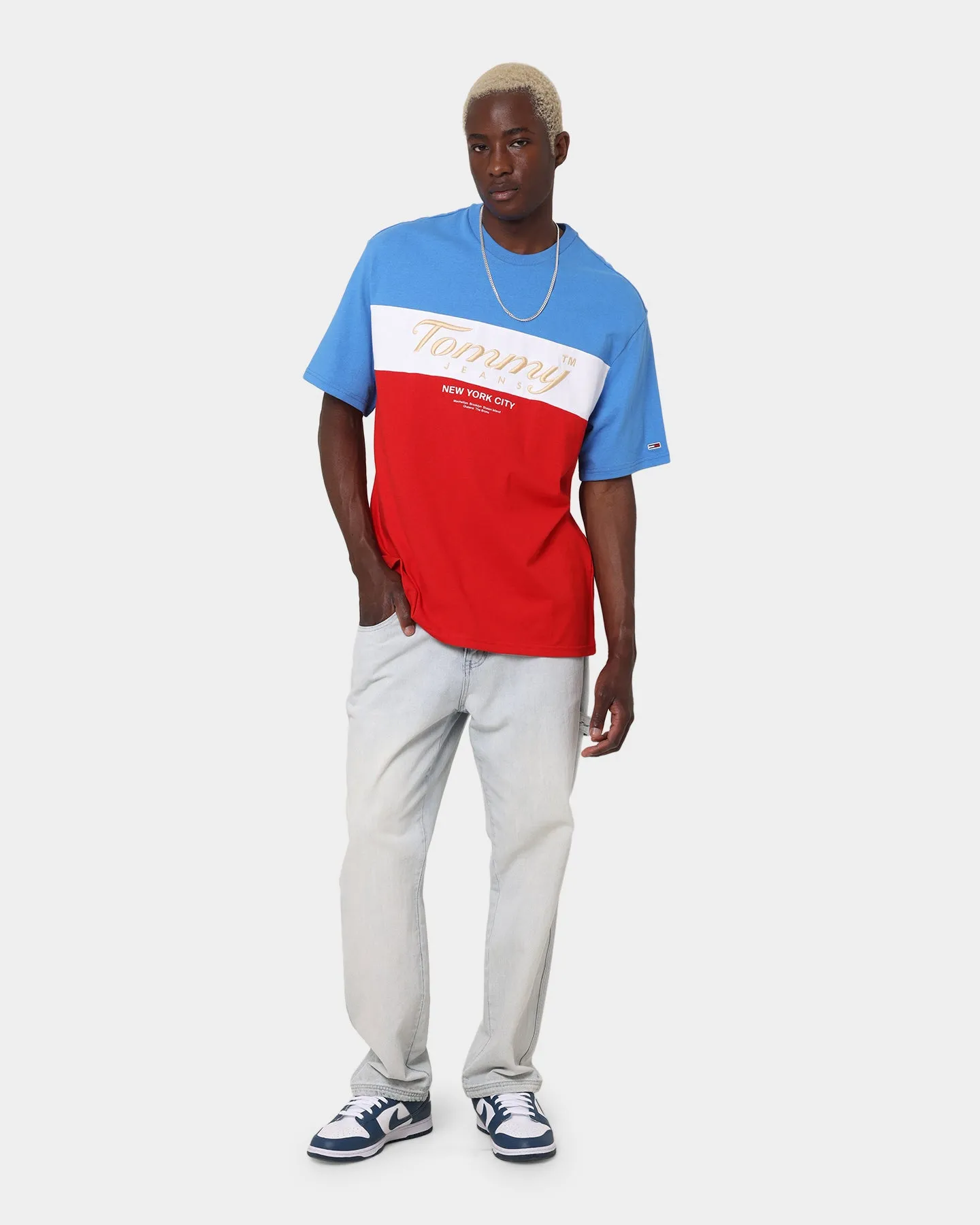 Tommy Jeans TJM Archive T-Shirt Deep Crimson Eco Conscious Production Unisex versatility