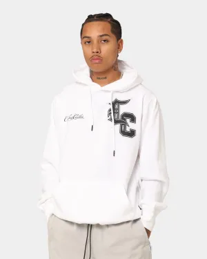 Crooks & Castles Varsity Of Old Hoodie White Unisex Design