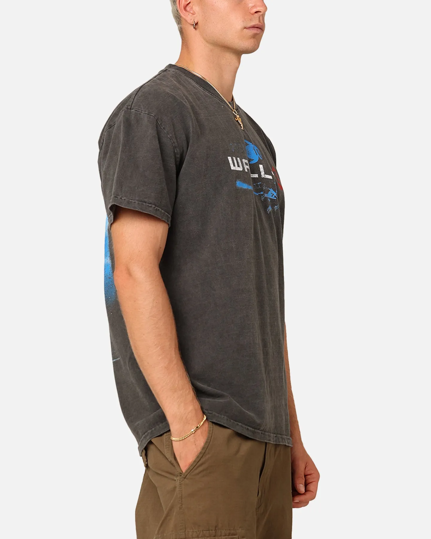AdvancedMoistureManagement Eco Friendly Dyes American Thrift X Pixar Wall.E Heavyweight T-Shirt Black Wash