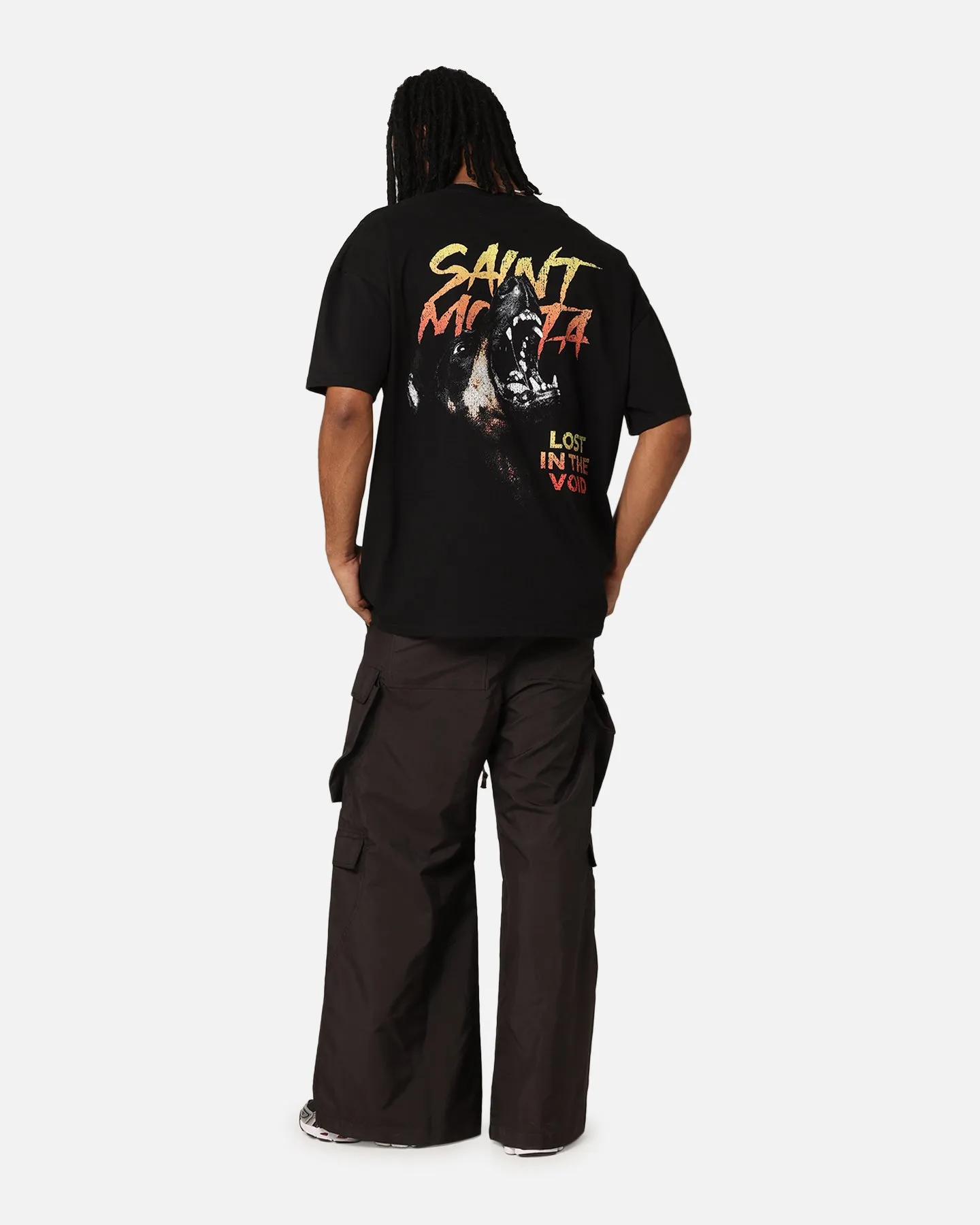 Soft and breathable Saint Morta Deranged T-Shirt Black