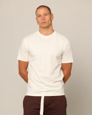 Street Smart Look Carr?? Blanc Form T-Shirt Off White