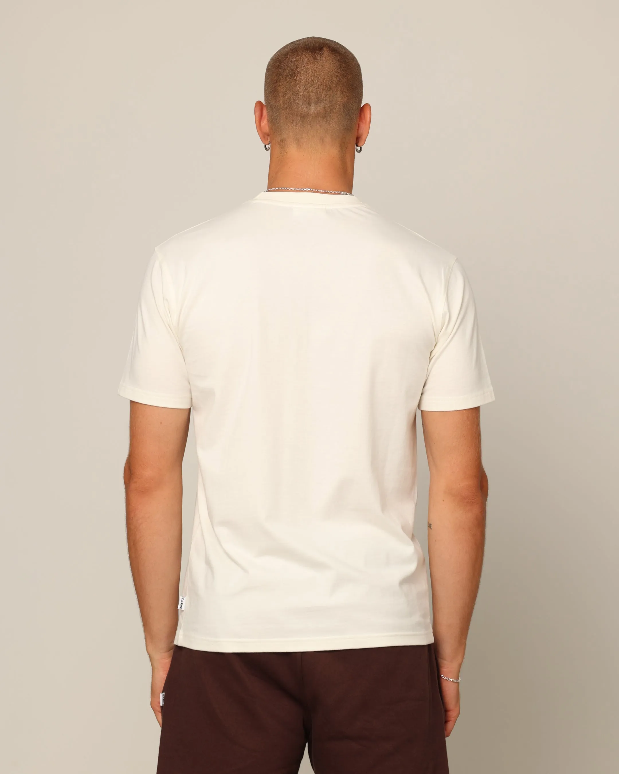 Carr?? Blanc Form T-Shirt Off White Breathable Yarn Composition Casual Layering Wear