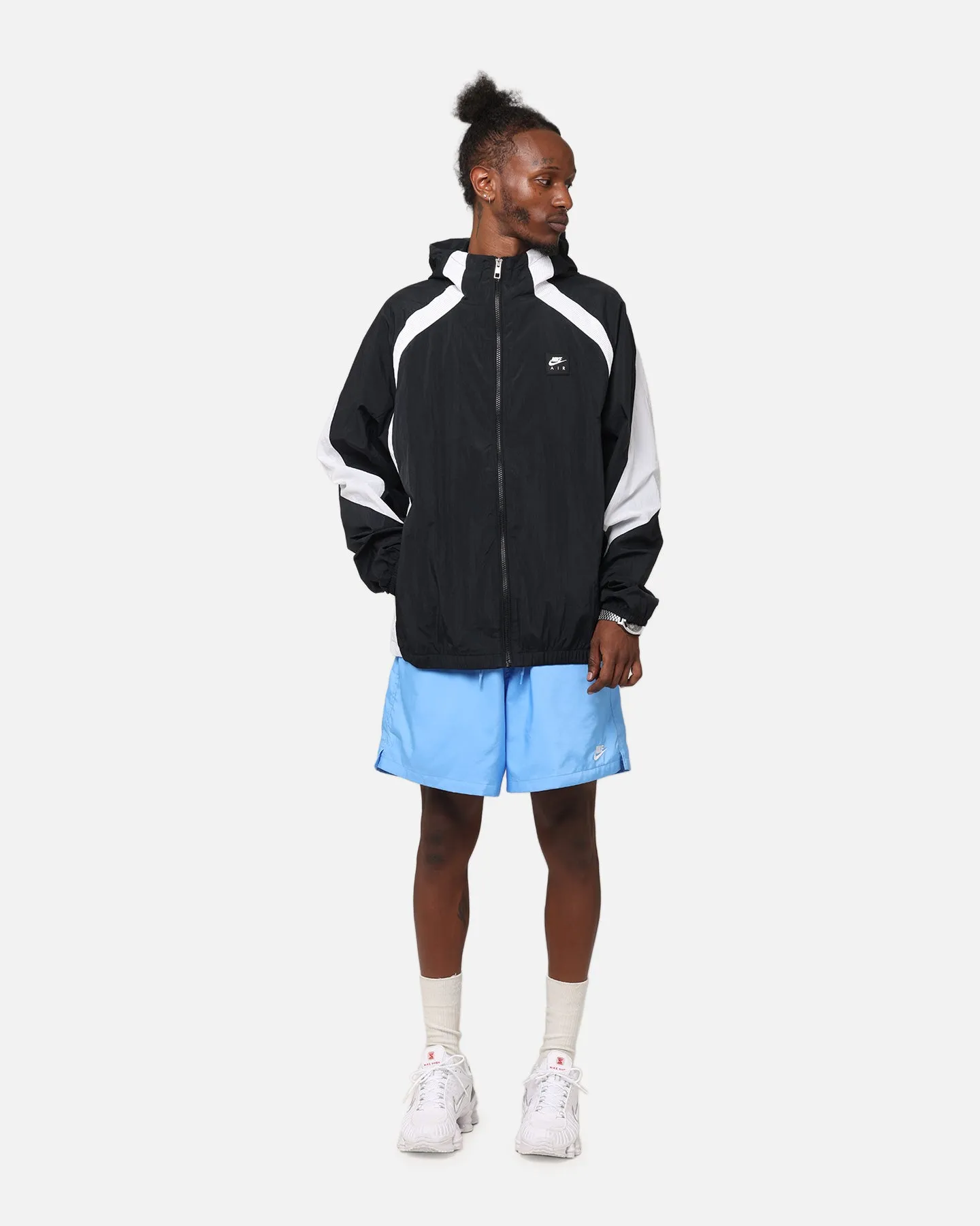 sailors Heavy Duty Hardware Nike Air Woven Jacket Black/White/White