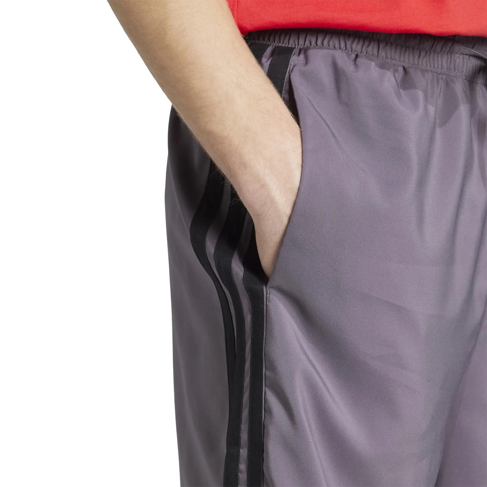 adidas Essentials Chelsea 3-Stripes Mens Regular-Fit Shorts Chafe Resistant Seams Chill Mode