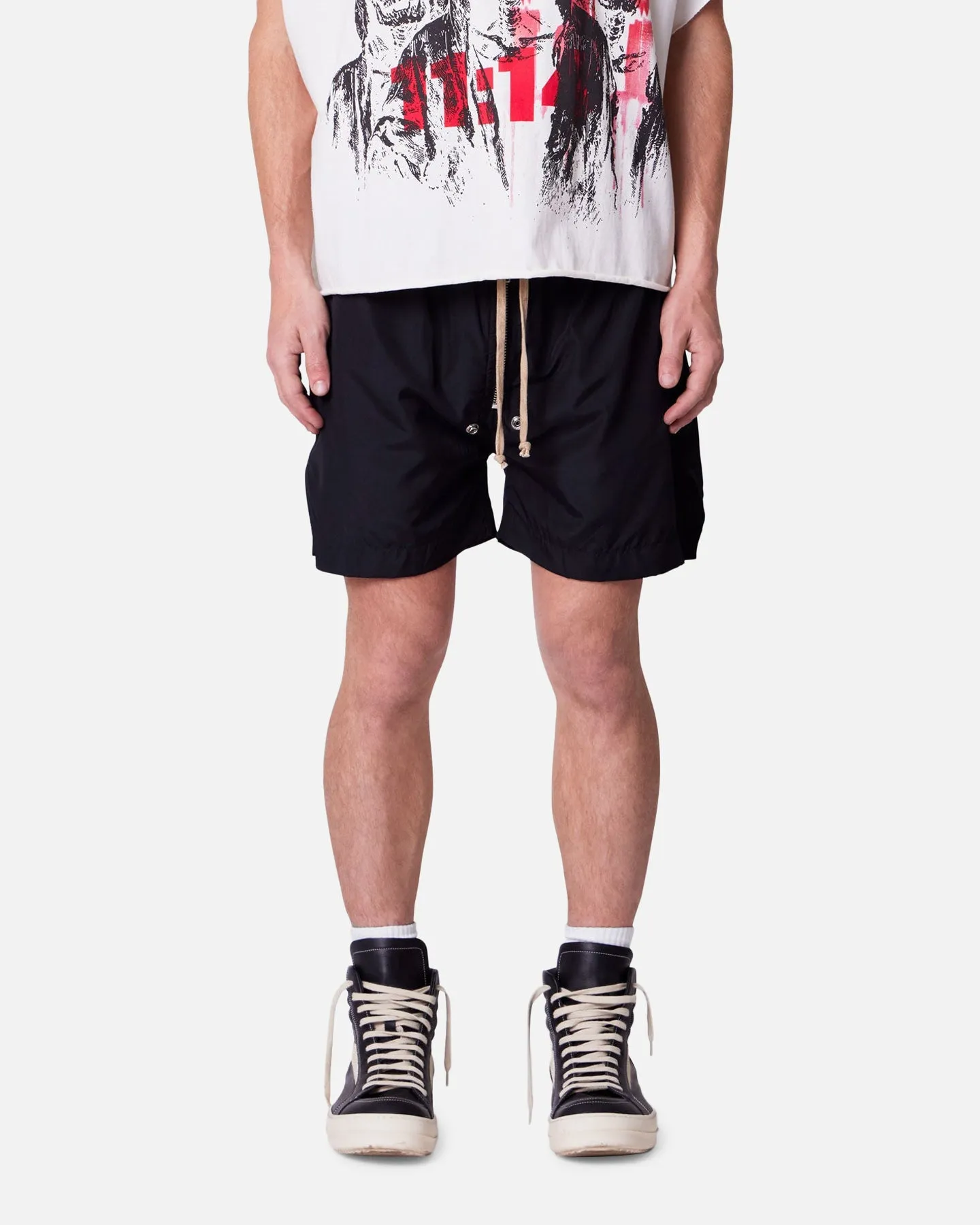 Urban Flex MNML Lightweight Zippered Shorts Black