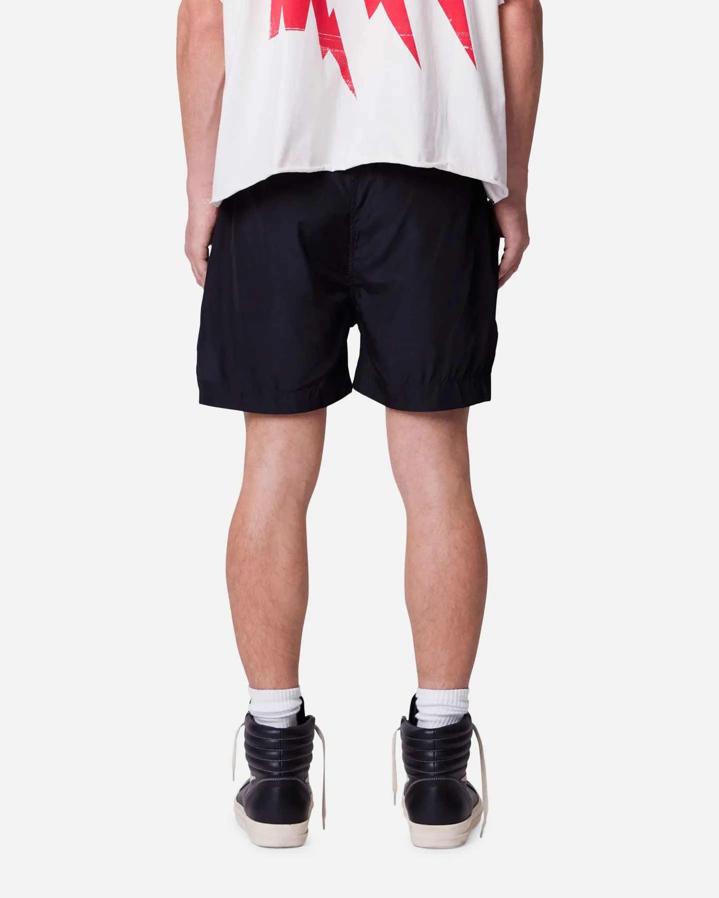 cargo style MNML Lightweight Zippered Shorts Black
