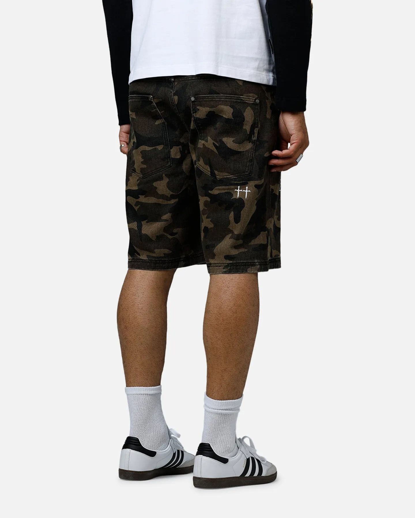 Saint Morta Kingdomcome Baggy Shorts Camo Sport Comfort Fitted Design