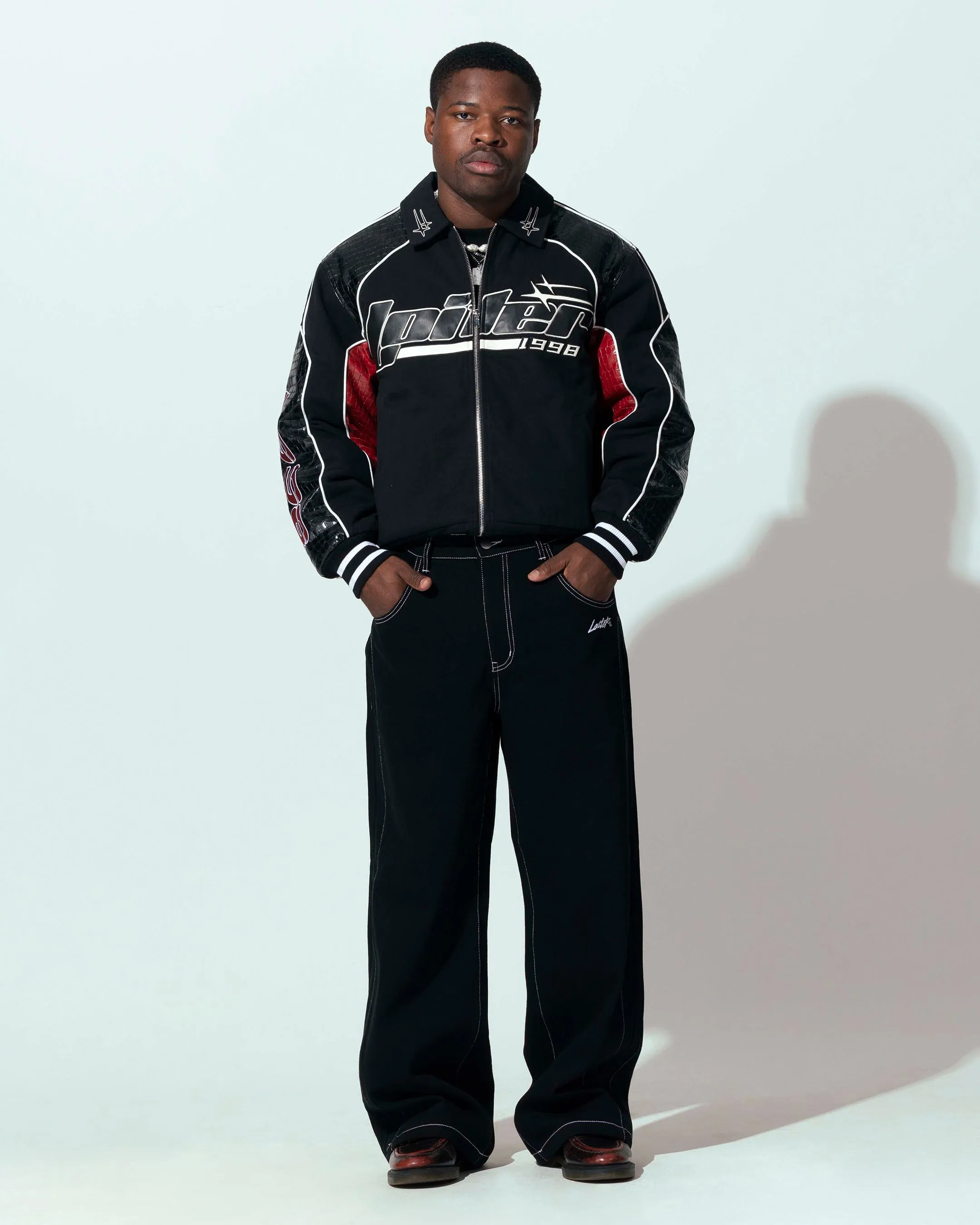Loiter Formula Jacket Black/Red Jump Core Layer