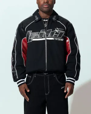 Loiter Formula Jacket Black/Red Softshell Fabric Technology Award