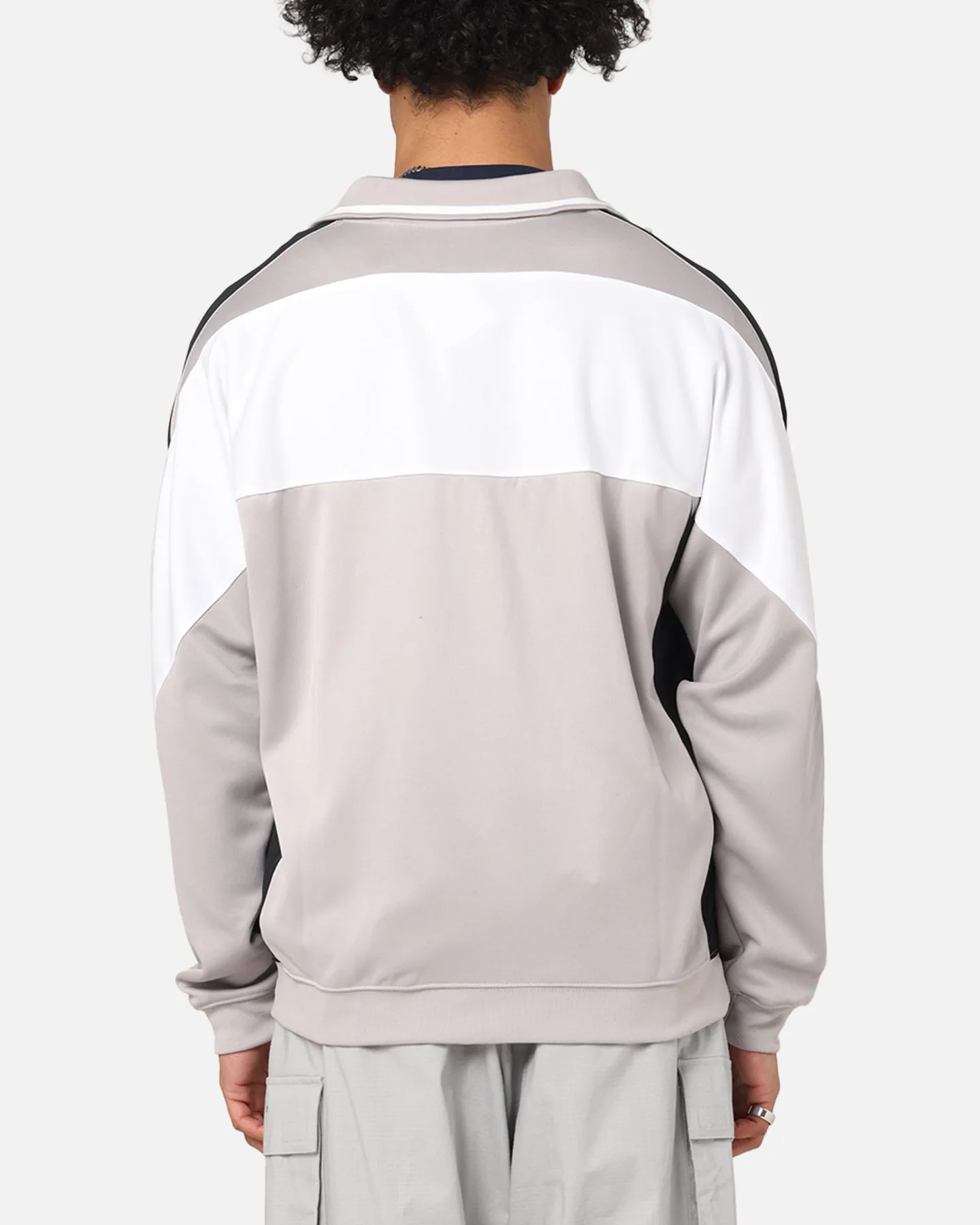 Nike Air Poly-Knit Zip Jacket Grey/Black HighCollar Design