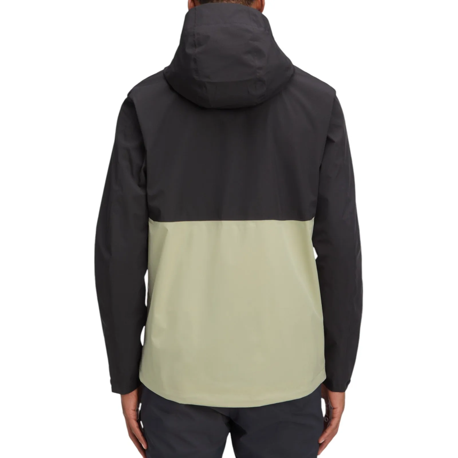 Weather Resistant Coating Seamless Edging McKinley Hodia Mens Full-Zip Hooded Jacket