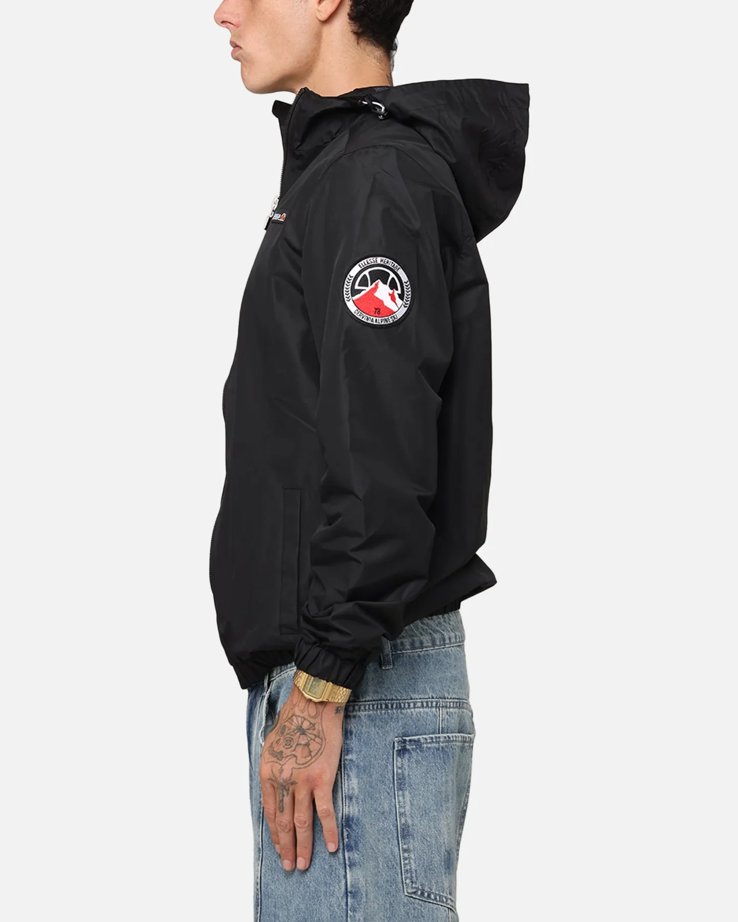 Ellesse Terrazzo Jacket Black Storm Fit