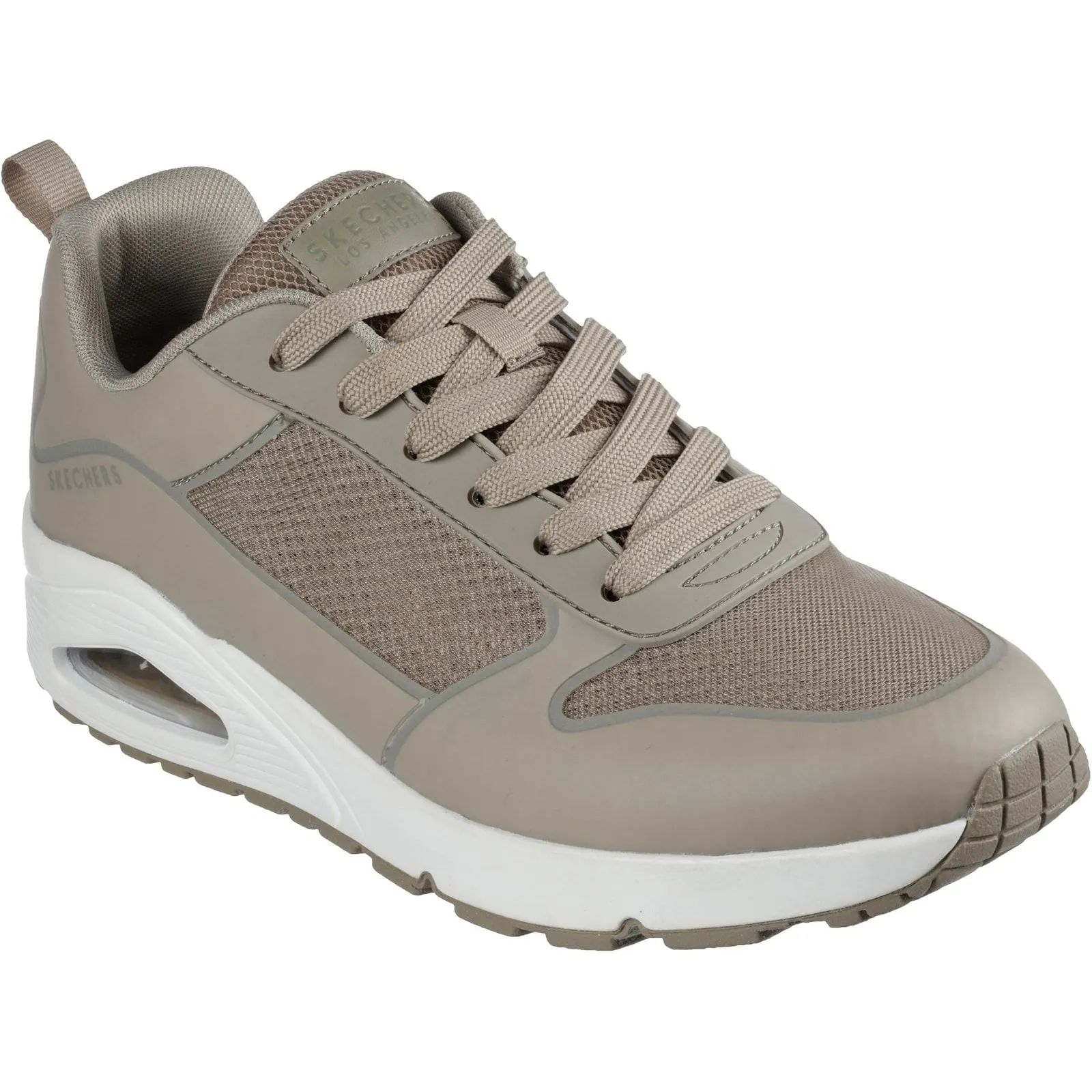 Skechers Mens Uno Sol Trainers Taupe Wild Trek Barefoot Feel Design