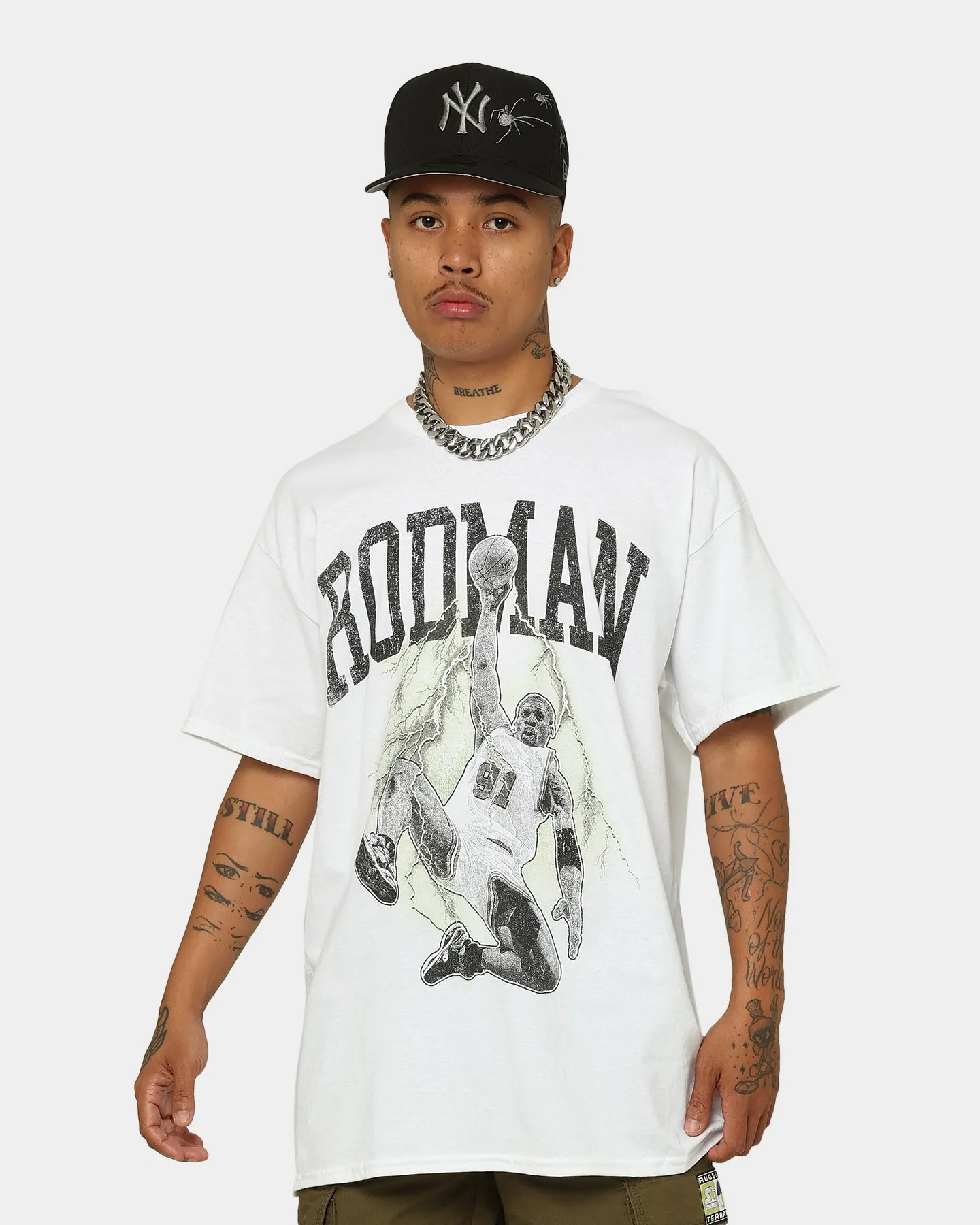 Formal Occasion Office Casual Rodman Brand Rodman Dunk UV T-Shirt White