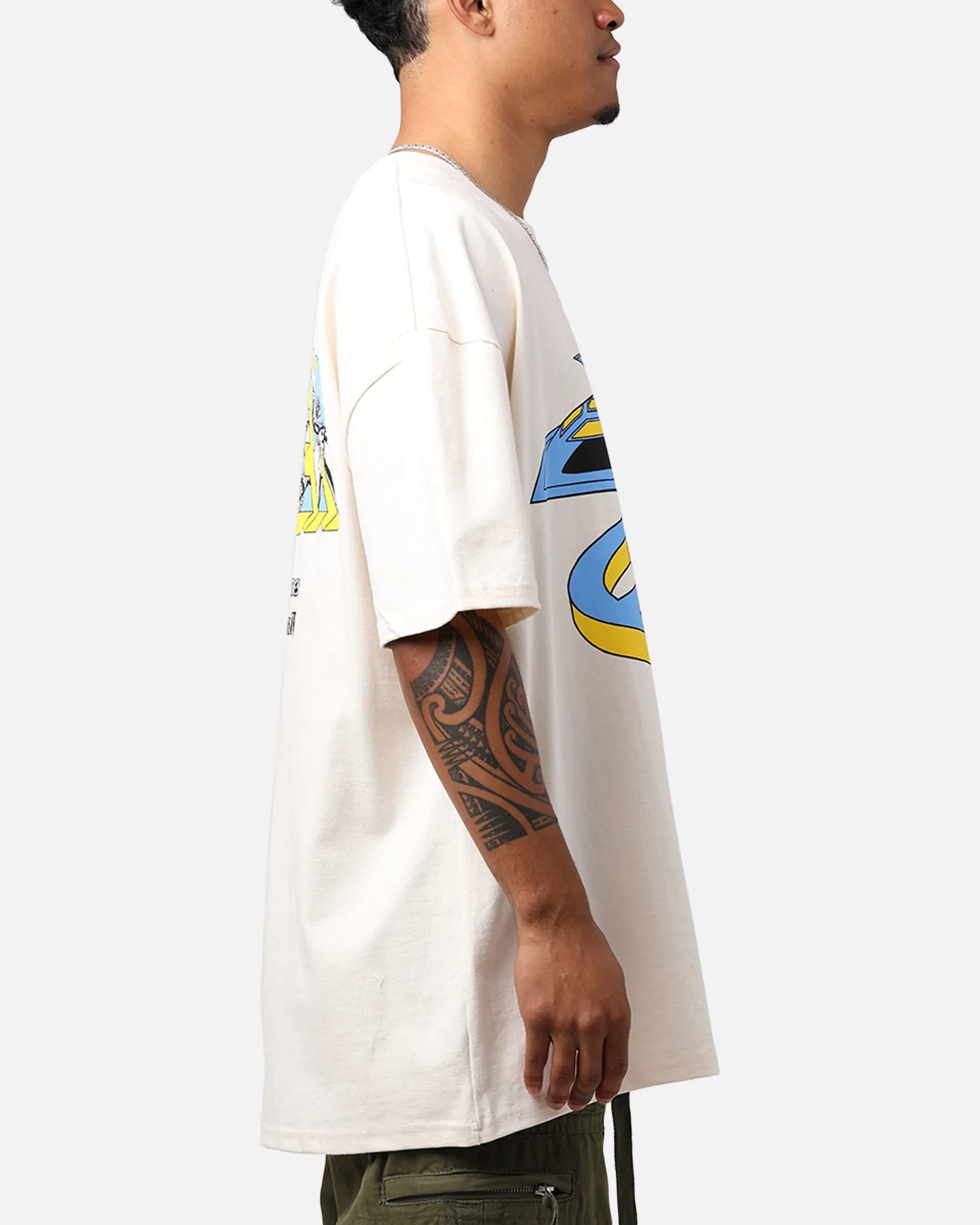Marvel X-Men The Blackbird Heavyweight T-Shirt Off White Cozy and Soft Fresh Comfort Style