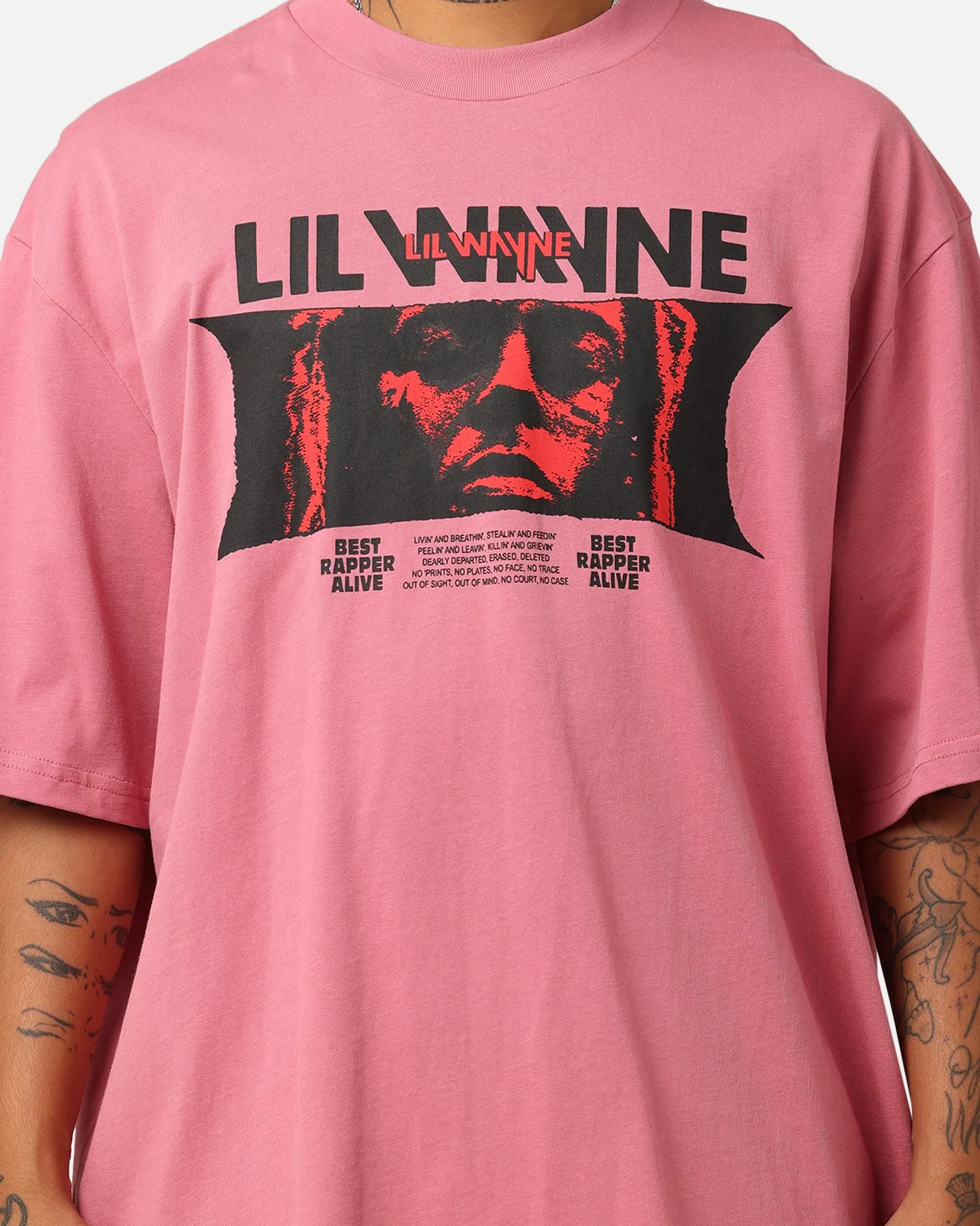 Travel Wear Lil Wayne The Heart Of New Orleans T-Shirt Grape