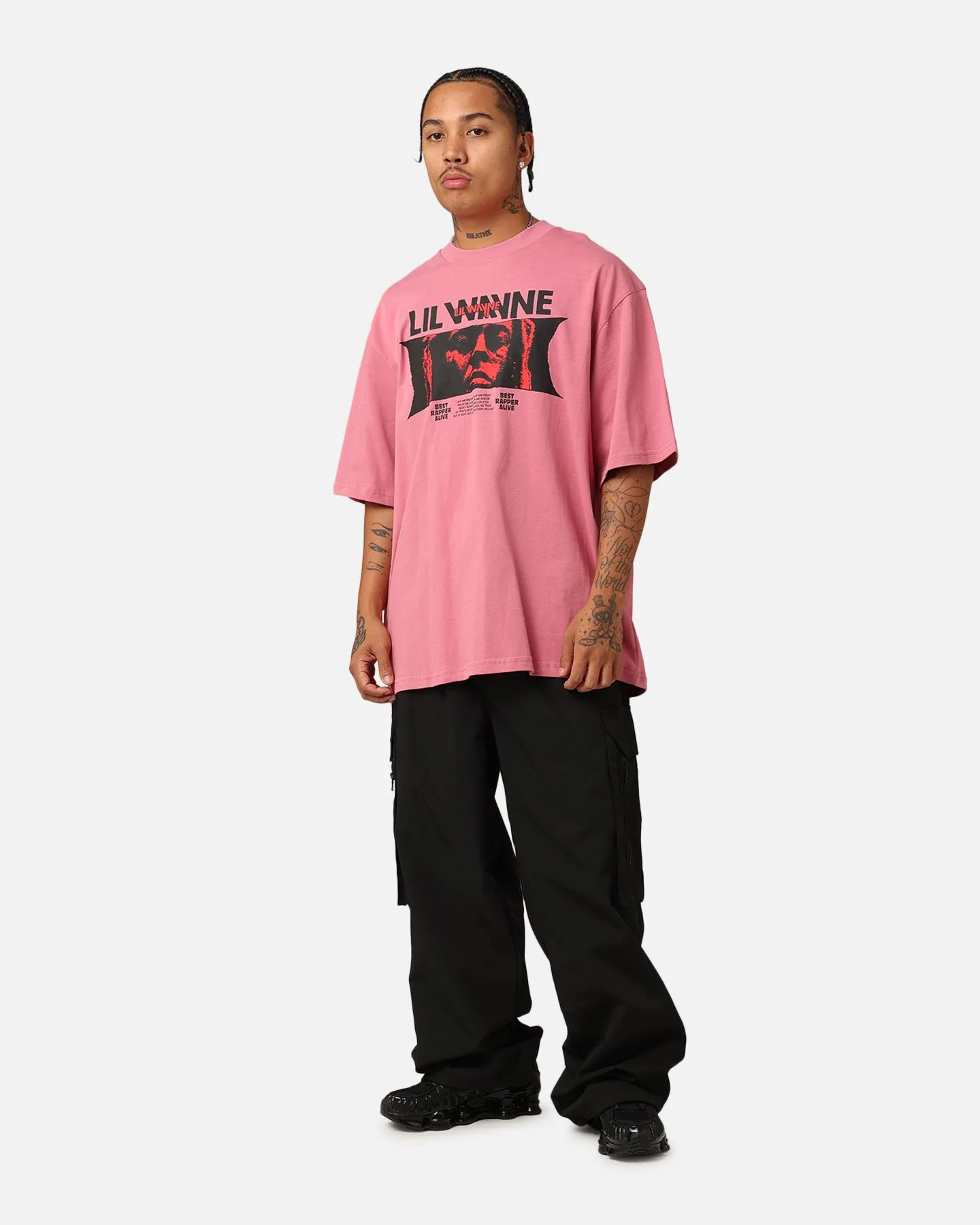 Lil Wayne The Heart Of New Orleans T-Shirt Grape Functional Comfort