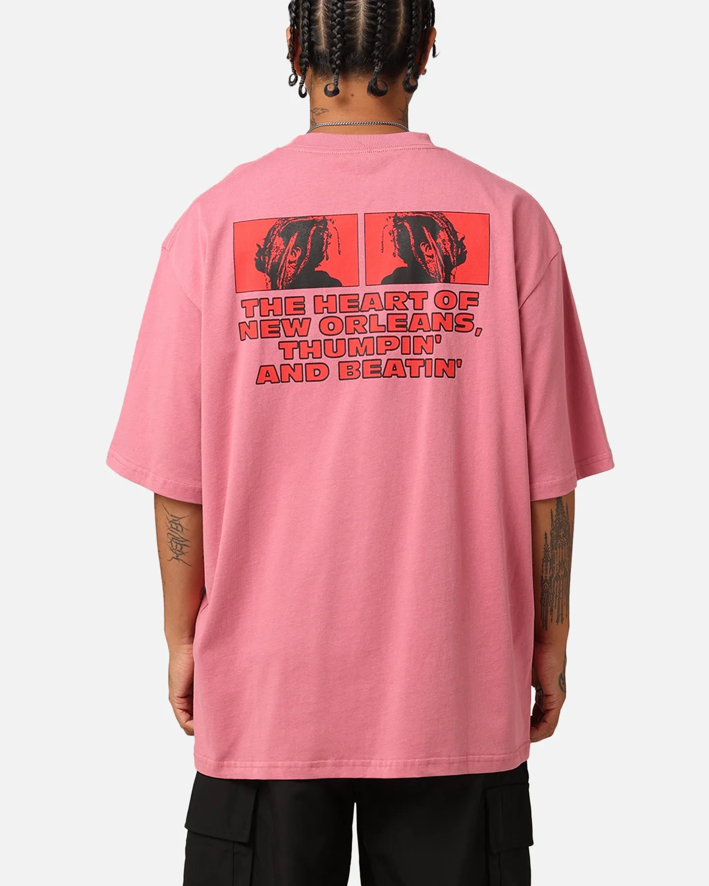 Lil Wayne The Heart Of New Orleans T-Shirt Grape Fashion Ready Vegan