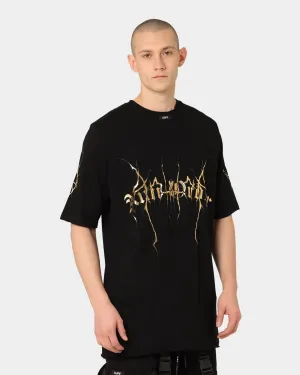 The Anti Order Youthquake T-Shirt Black/Gold Layering Comfort Comfortable Shape