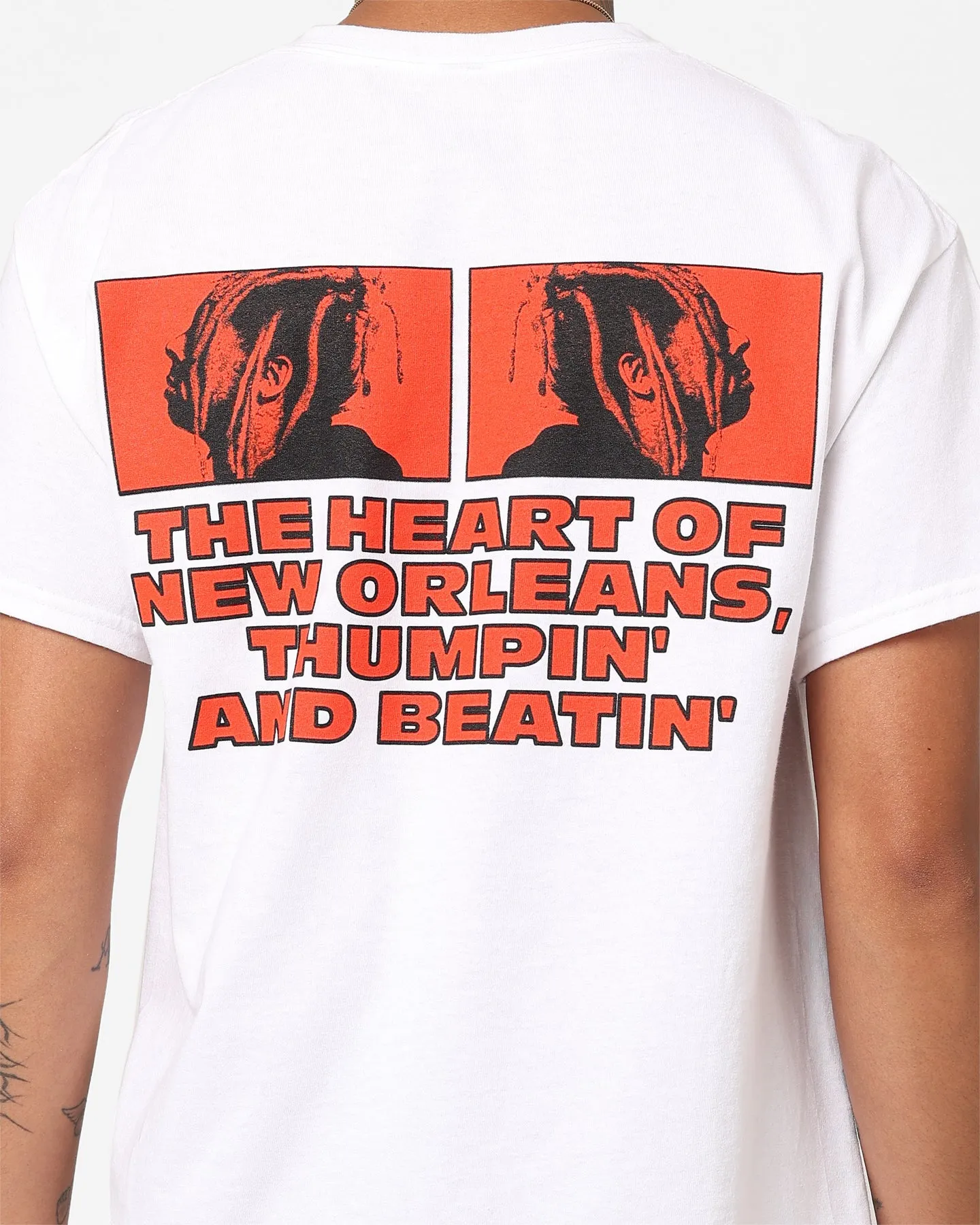 Sporty Comfort Lil Wayne No White T-Shirt White