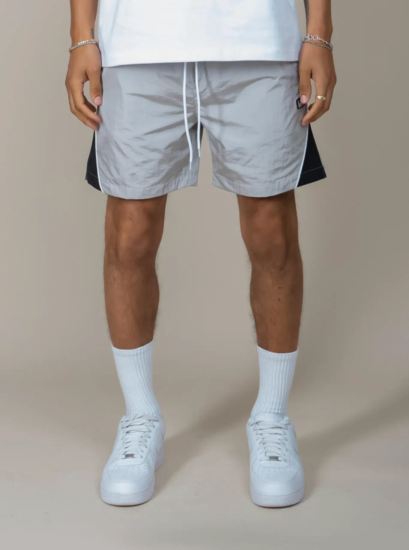 Clean Fit DoubleLayerReinforcement EPTM DERBY SHORTS (Grey)
