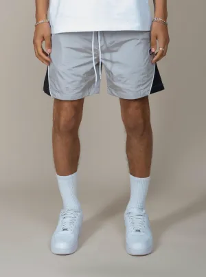 Clean Fit DoubleLayerReinforcement EPTM DERBY SHORTS (Grey)