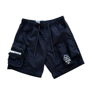 SR Denim Heavy Duty Nylon Utility Short (Black) Formal Attire