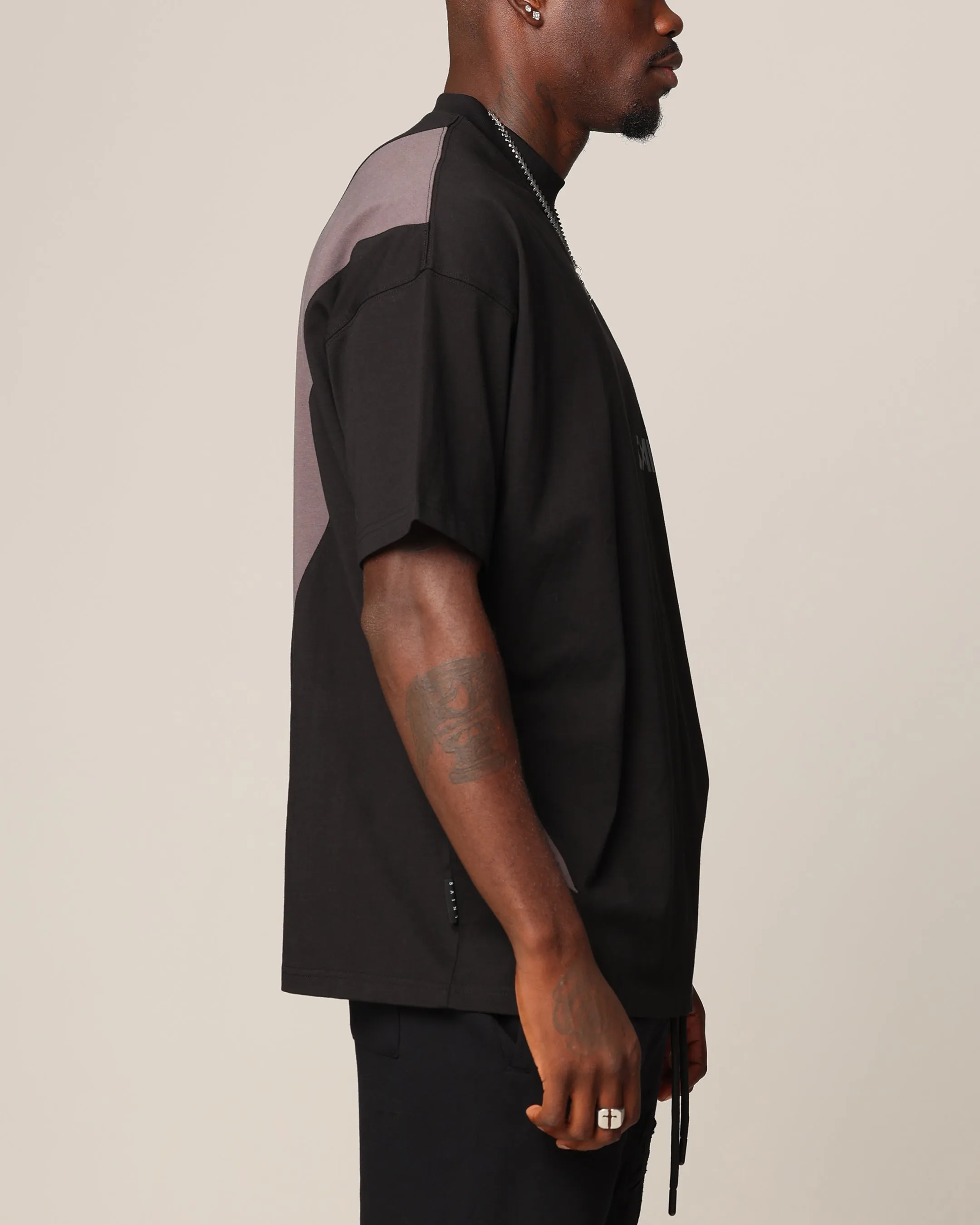 homecoming Saint Morta Rage Boxy T-Shirt Black/Grey