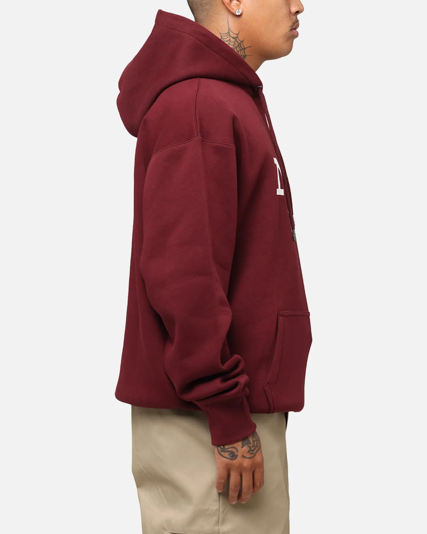 Champion Rochester Graphic Hoodie Red crew neck Rain Wear