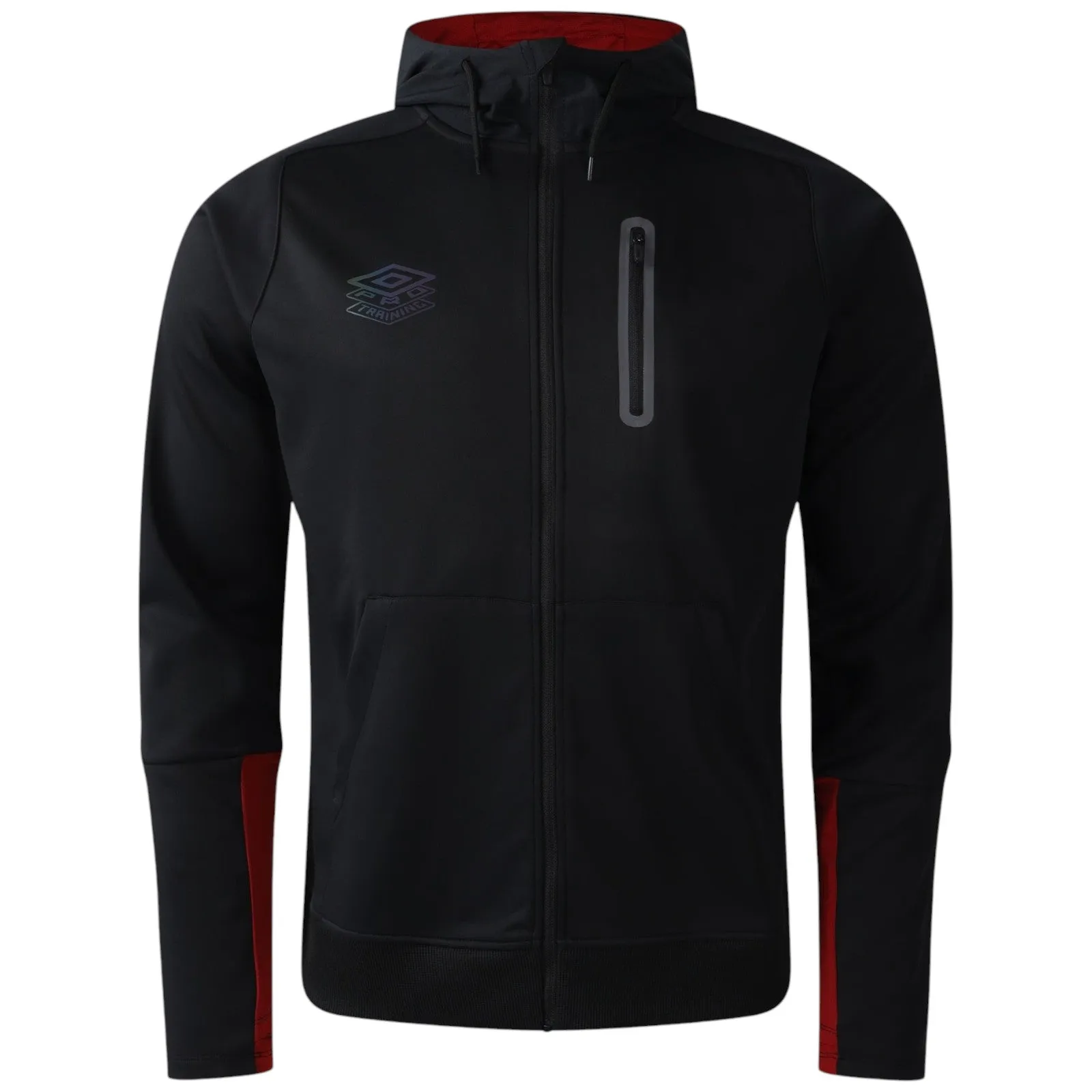 Umbro Pro Training Mens Full-Zip Football Hoodie Hero Mode Fantasy Mood