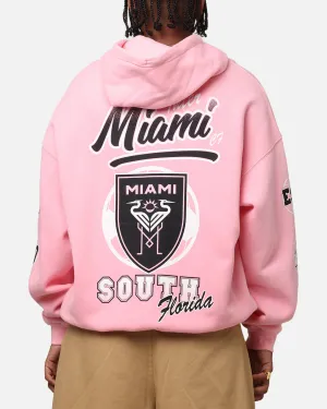 upcycled design Dad Uniform Mitchell & Ness Inter Miami CF Inaugural Year Hoodie Pink