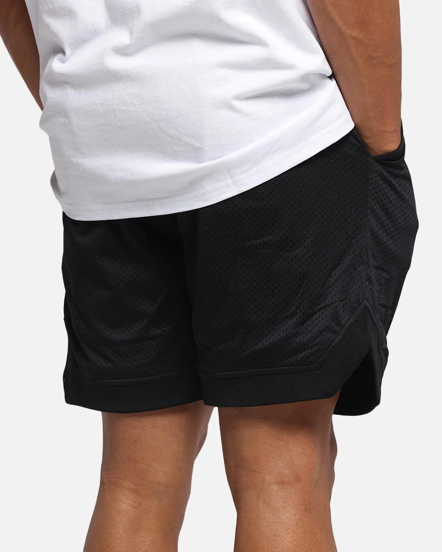 Camouflage Style Durable Waistband The Anti Order Post Season Basketball Shorts Black/Red