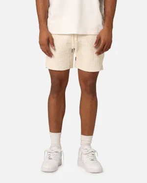 XXIII Ozzy Waffle Shorts Cream Jogging Ready