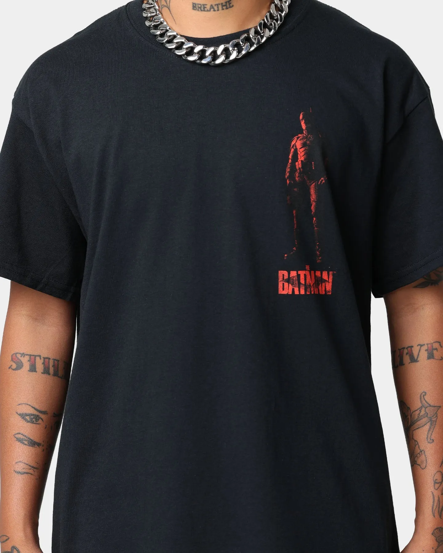 The Batman The Batman Vintage T-Shirt Black Wash LowImpactDye