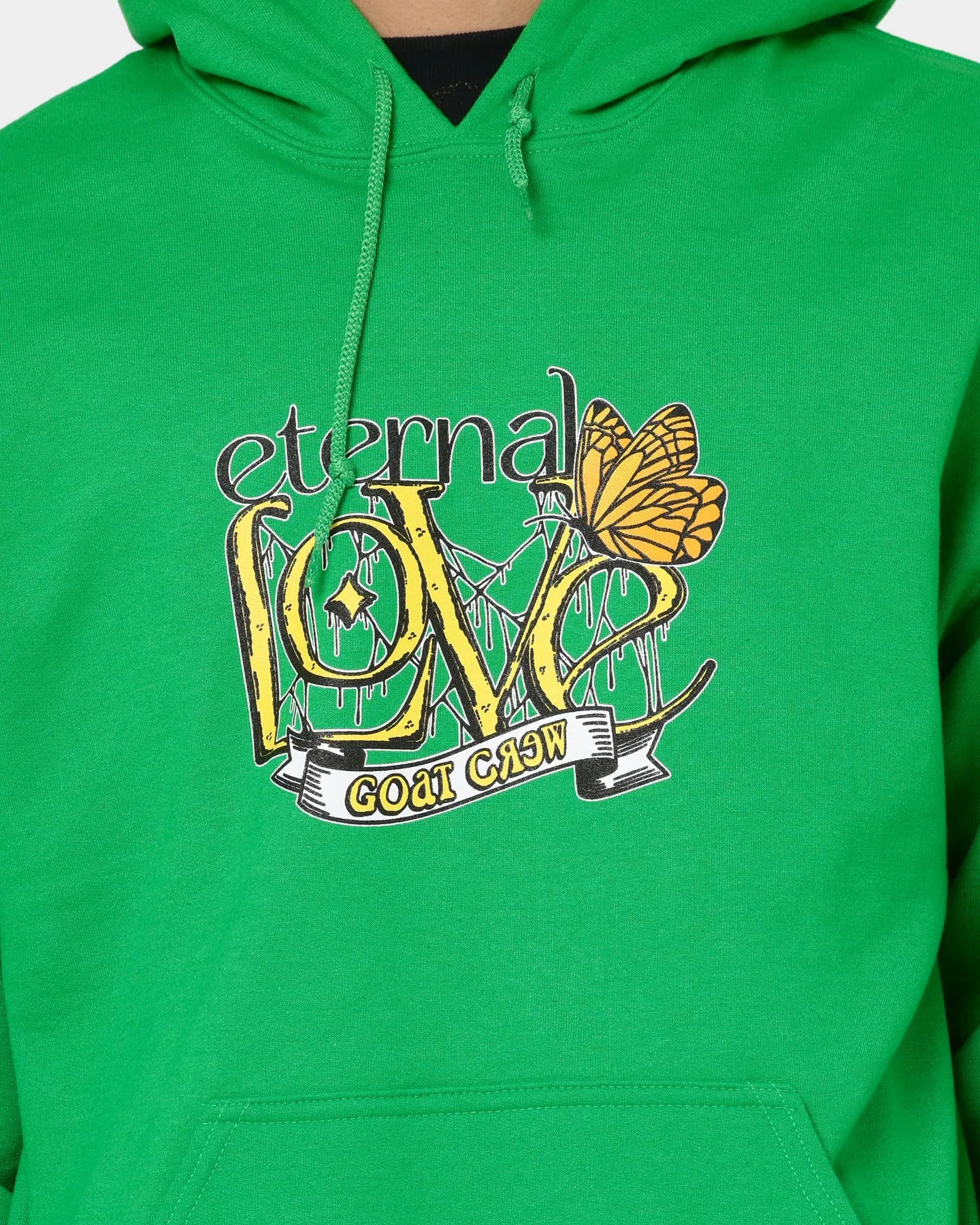 Goat Crew Eternal Love Hoodie Green Seasonal Wear