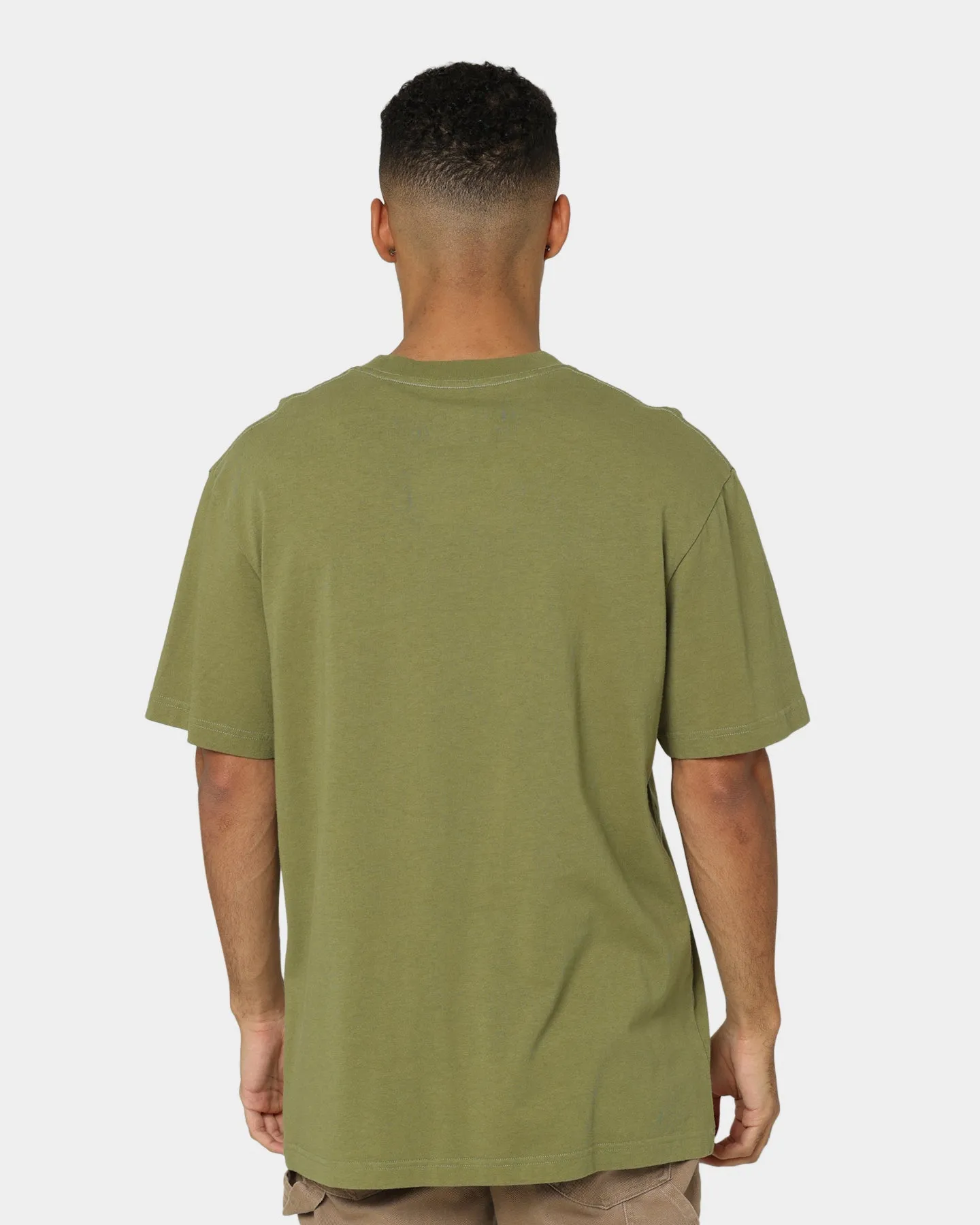 Mitchell & Ness Chicago Bulls Flight T-Shirt Faded Olive WrinkleFreeFabric