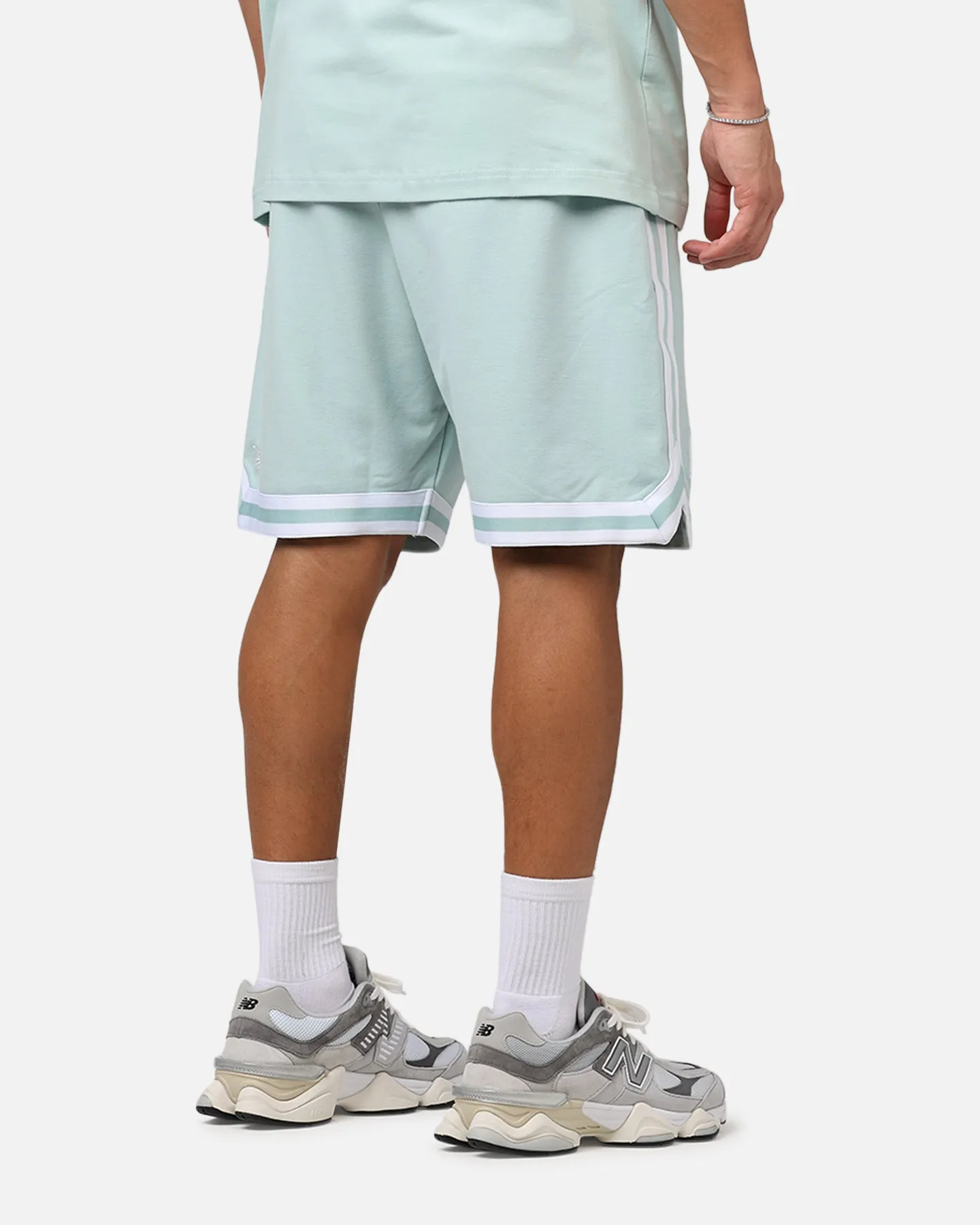 New Era Los Angeles Dodgers 'Logo Select Mint' Shorts Mint/White No Pinch Slim Shape