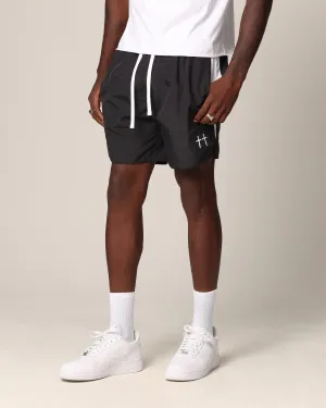 Contemporary Design Christmas gift Saint Morta Relic Nylon Shorts Black/White