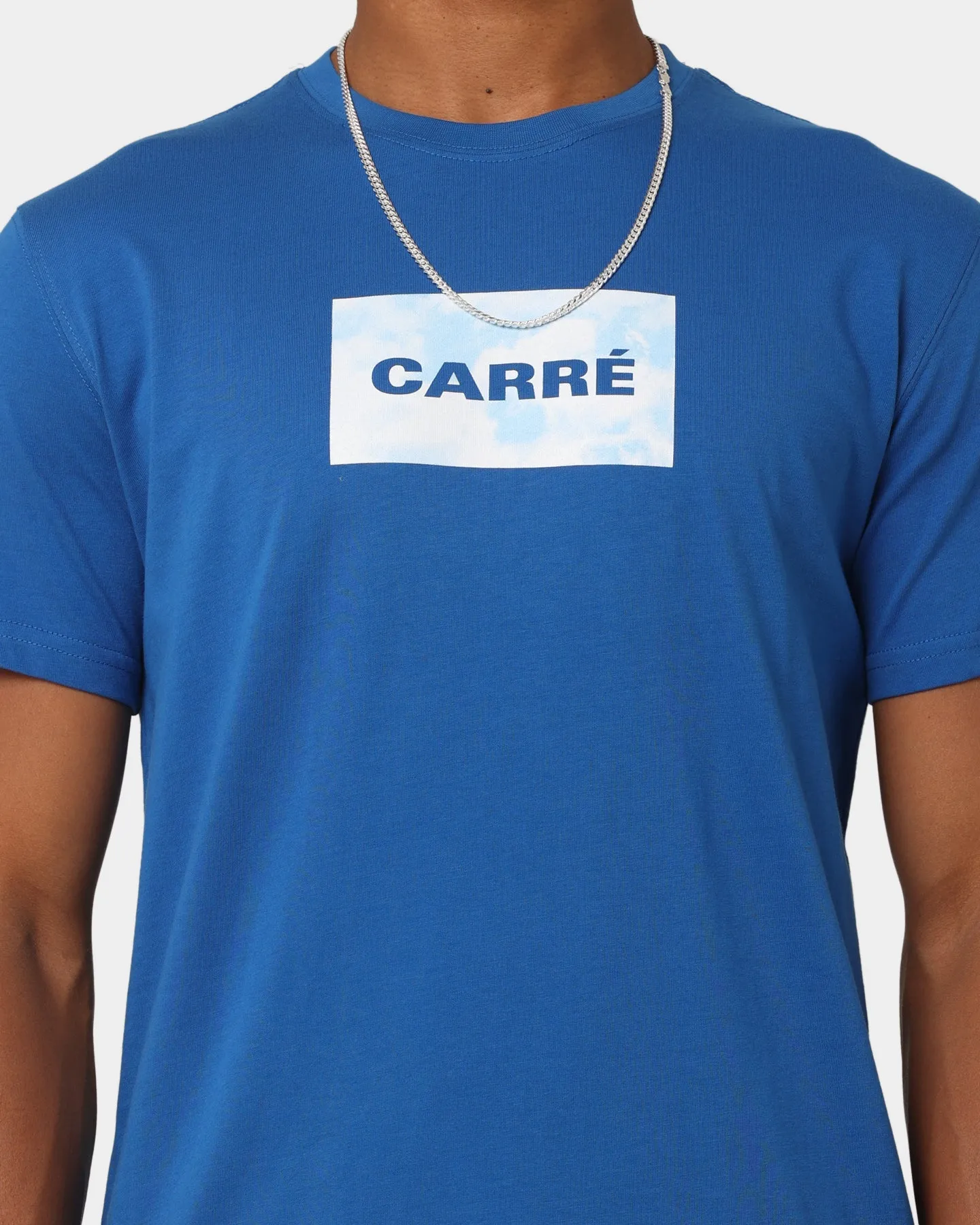 StretchFabric insulated Carr?? Cloud Box Classique T-Shirt Blue