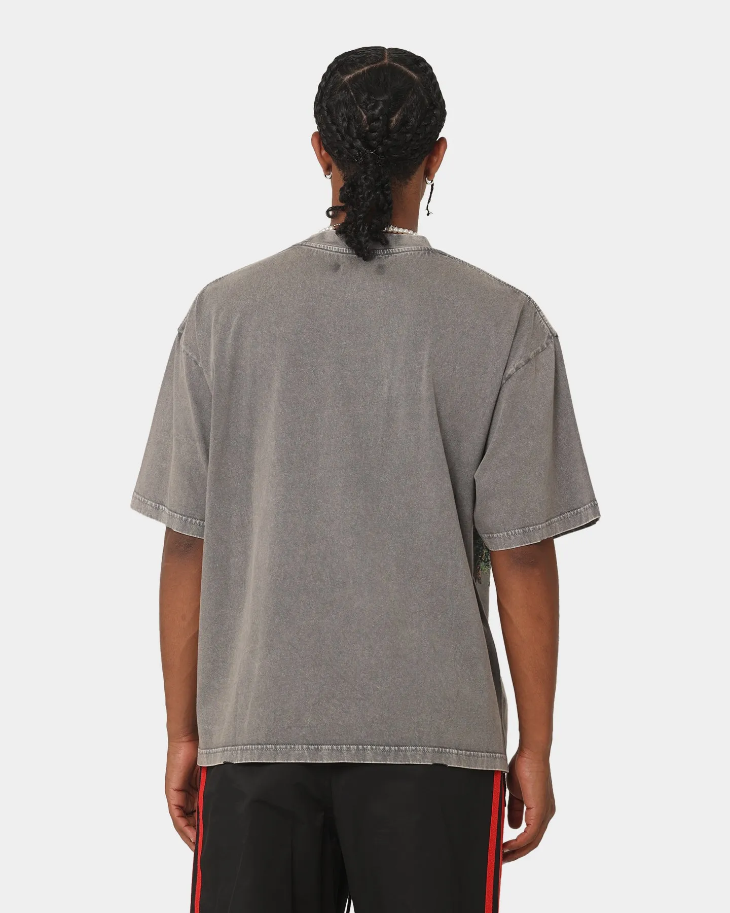 404 Oasis Vintage T-Shirt Charcoal Classic Wearable Sweat Absorbent